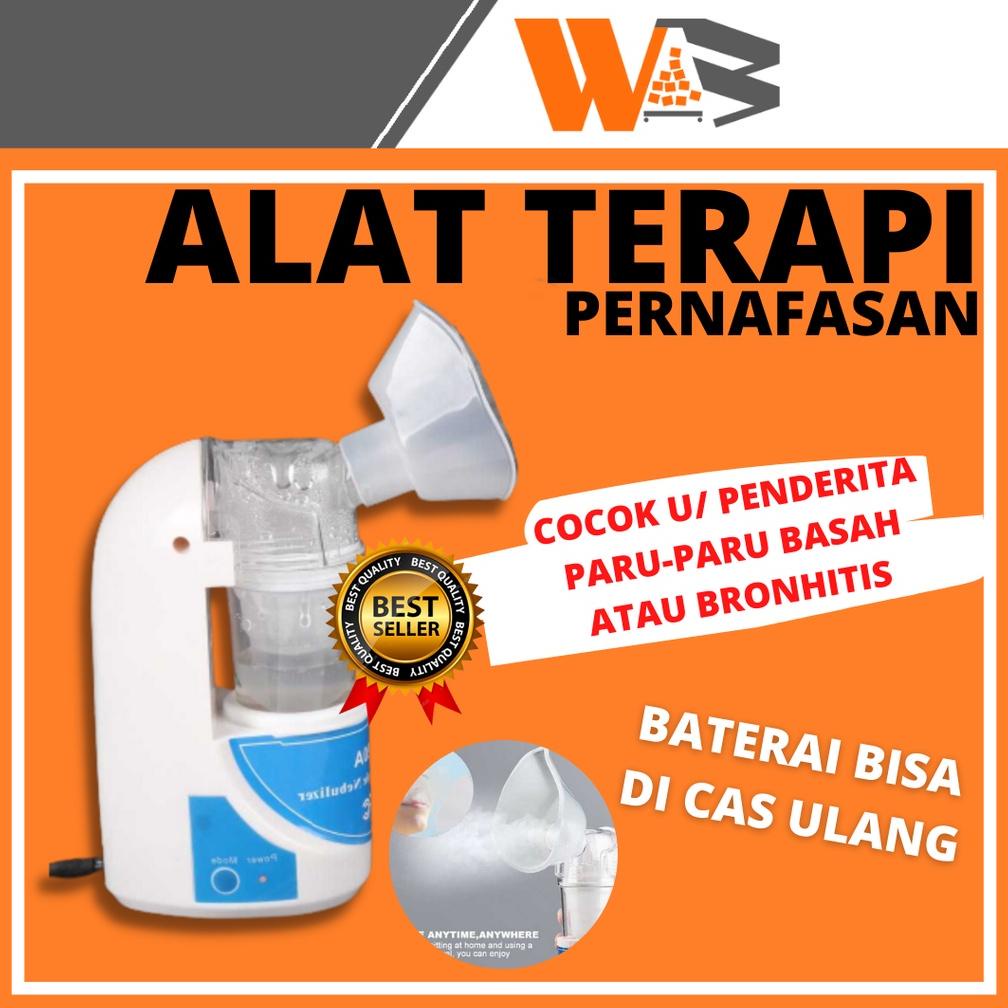 Nebulizer Inhaler Alat Kesehatan Terapi Pernafasan Asma Anak Lansia Dewasa Terapi Uap Ultrasonic D27