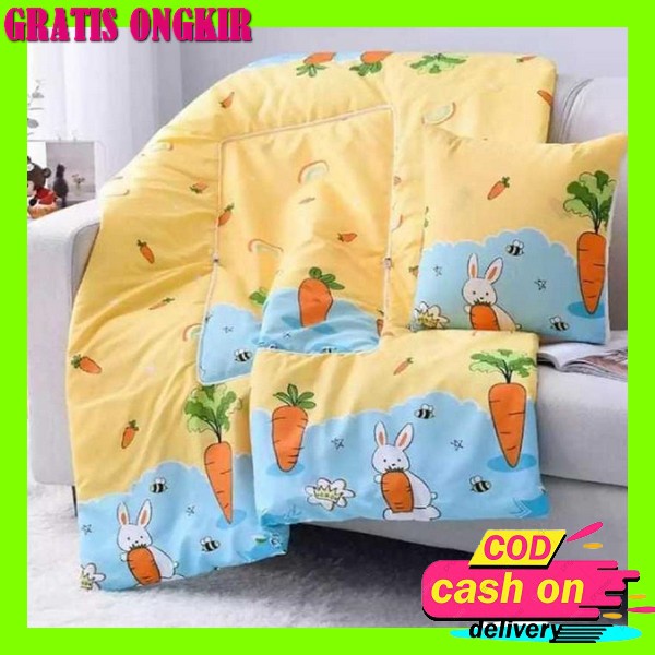 Selomut Kemul Murah Hangat Kekinian Swlimut Terbaru 2023 Blanket Slimut Dewasa Tebal Multifungsi Bal