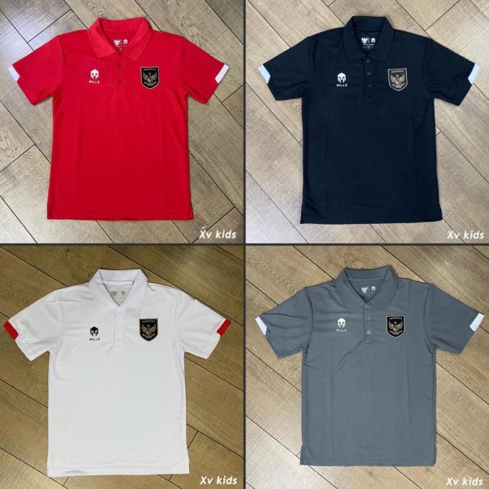 Polo Shirt Timnas Indonesia Kaos Kerah Timnas Indonesia Wangki Timnas