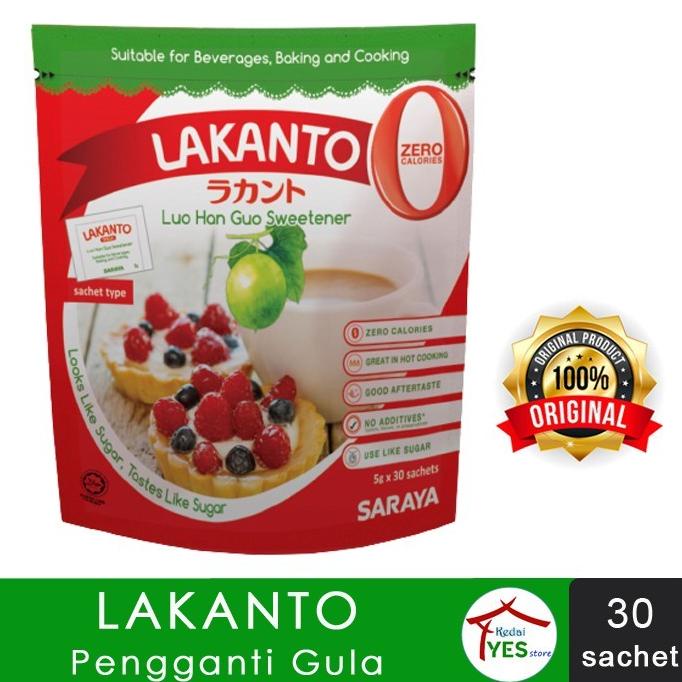 

LAKANTO Luo Han Guo Sweetener / Keto Pengganti Gula