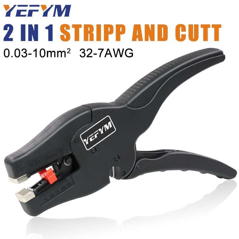 YEFYM Tang Kabel Multifungsi Wire Cutter Crimper Pliers 0.03-10 mm2 - 32-7AWG