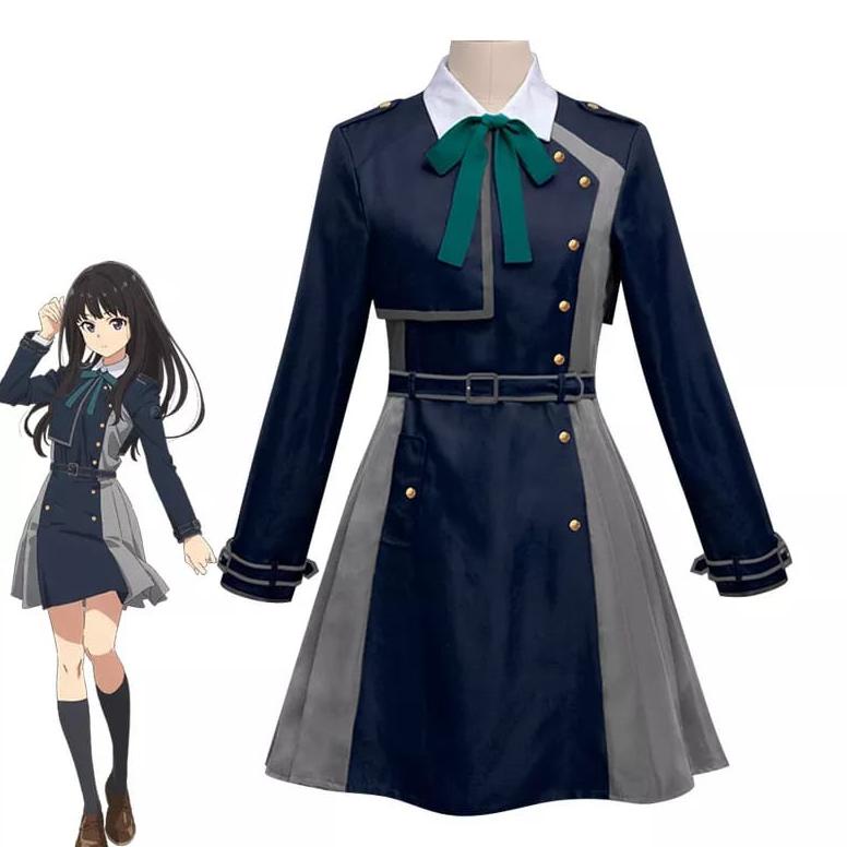 Murah Kostum Inoue Takina Anime Lycoris Recoil Cosplay qurro