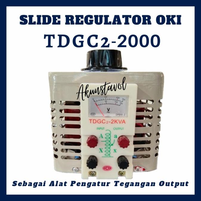 Slide Regulator OKI TDGC2-2000 - Slide Regulator 2000 VA