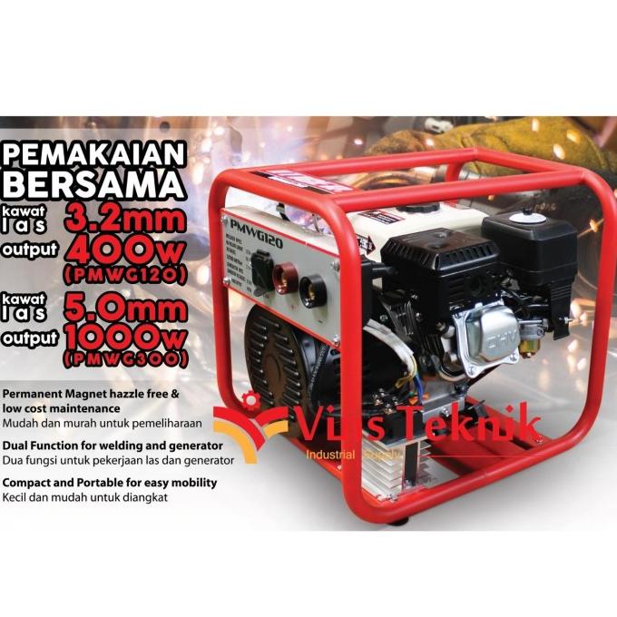 Welding Generator Genset Las PMWG 300 TIGER PMWG300