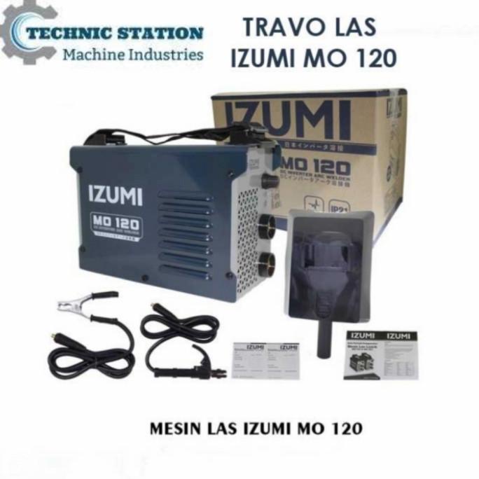 IZUMI Mesin Las Max 120 A 900 watt Terbaik Trafo Las IGBT MMA 120