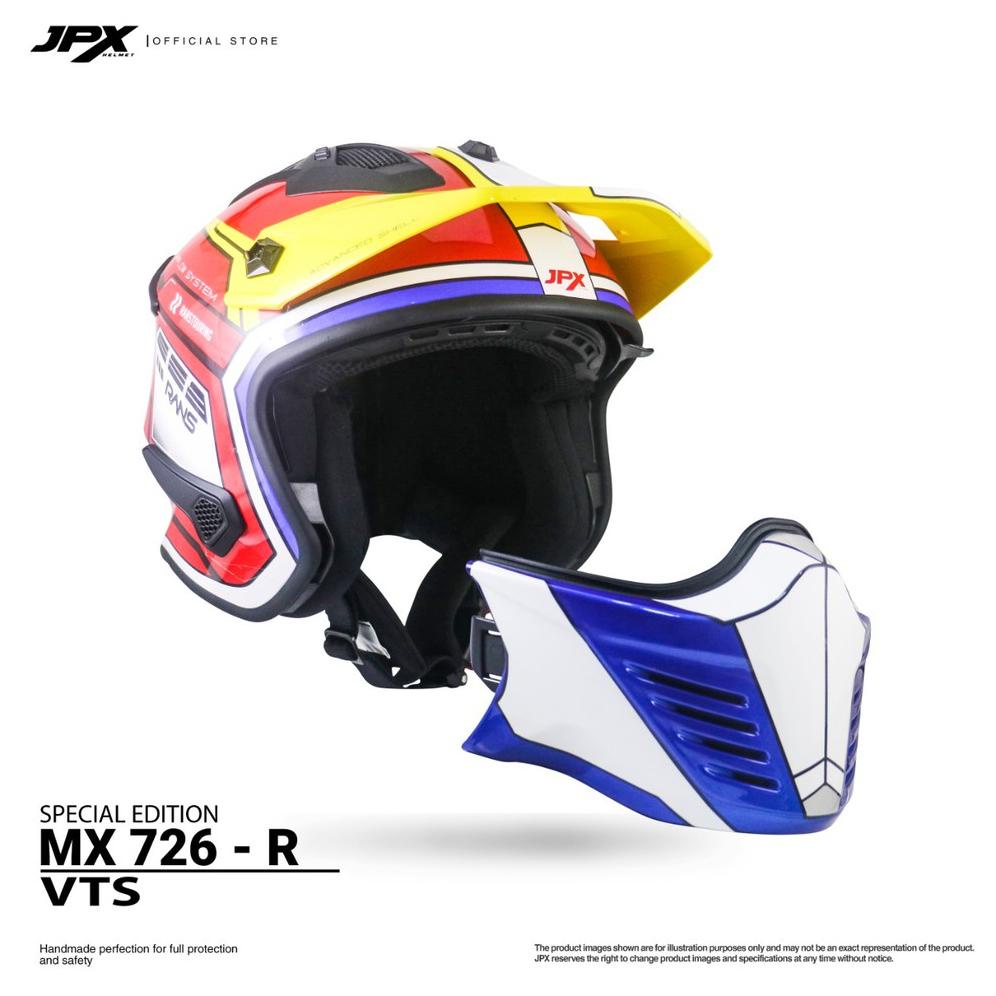 Helm Jpx Mx-726R Vts/Rans Special Edition