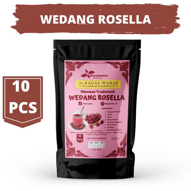 

cusss order] WEDANG ROSELLA komplit dengan gula batu