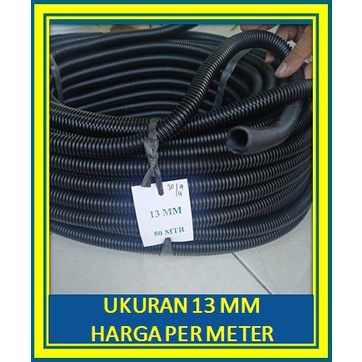 Bungkus kabel spiral 13 mm belah / pembungkus kabel mobil / bungkus kabel spiral