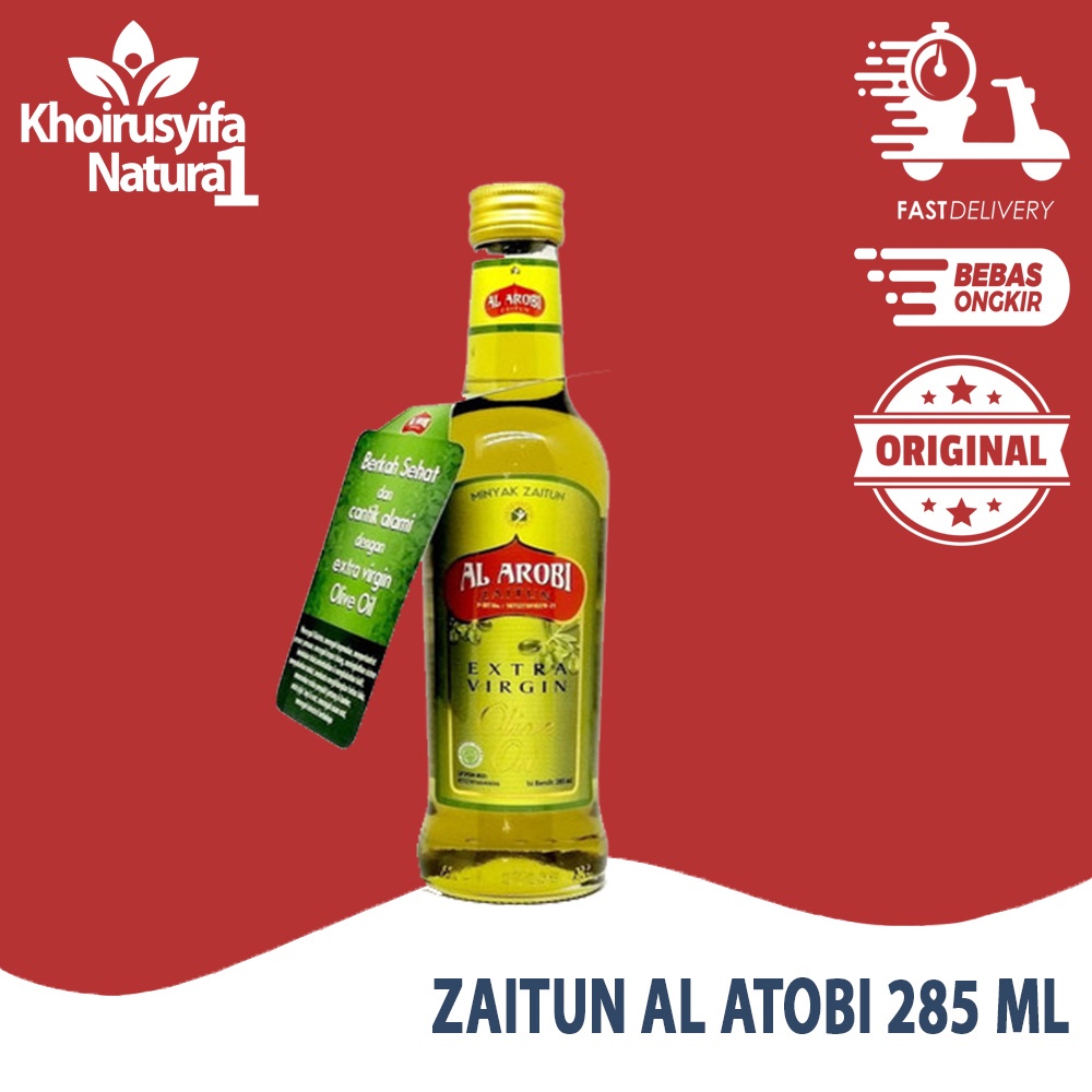 

MINYAK ZAITUN AL AROBI 285 ML EXTRA VIRGIN OLIVE OIL