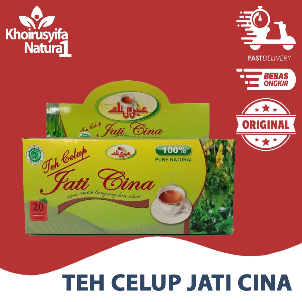 

TEH CELUP JATI CINA 20 PCS /PELANGSING ALAMI /100% PURE NATURAL