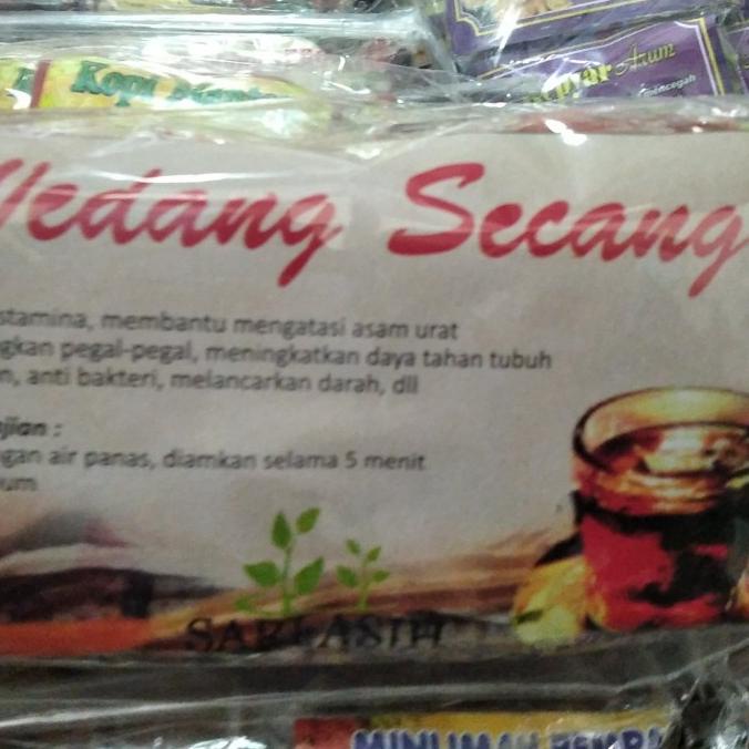 

```````] wedang secang khas solo isi 10pcs