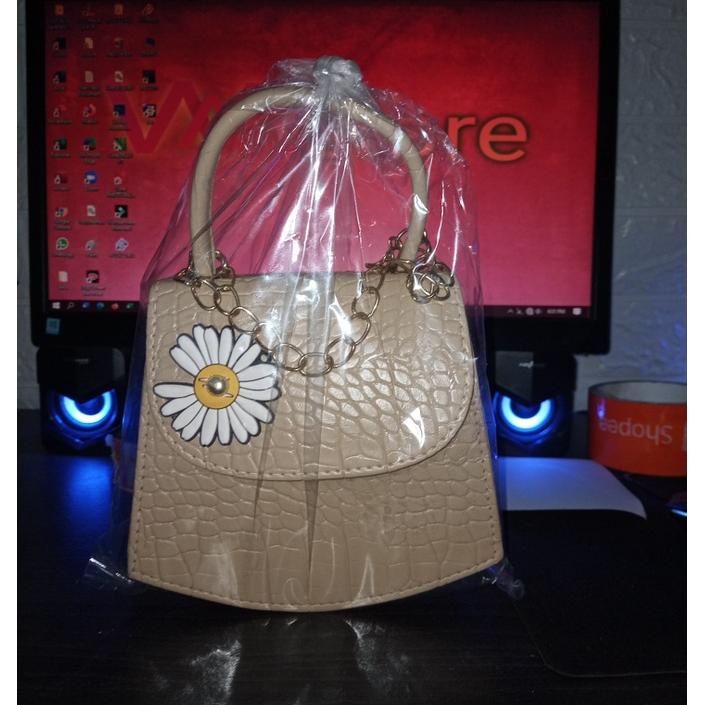 Cuci Gudang Tas Selempang Wanita / Tas Bunga Daisy