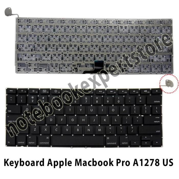 Terlaris Keyboard Apple Macbook Pro A1278 Us
