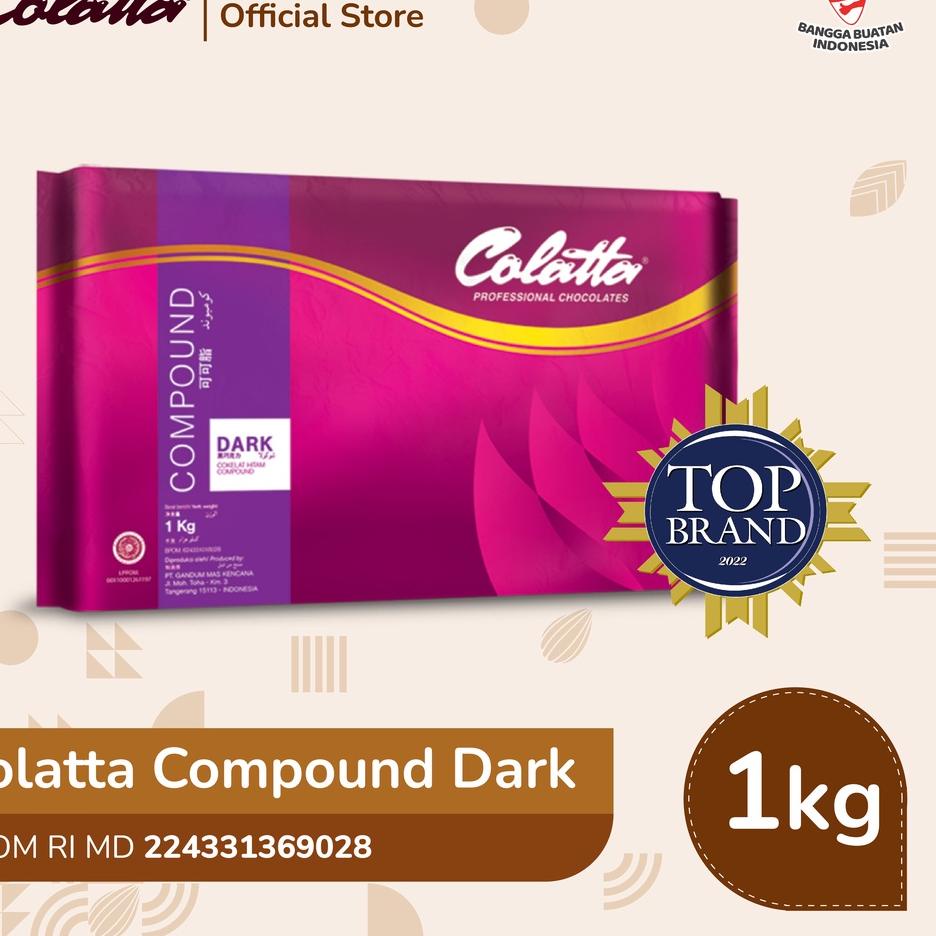 

Ready Stok Colatta Compound Chocolate Dark - Coklat Batang 1Kg !