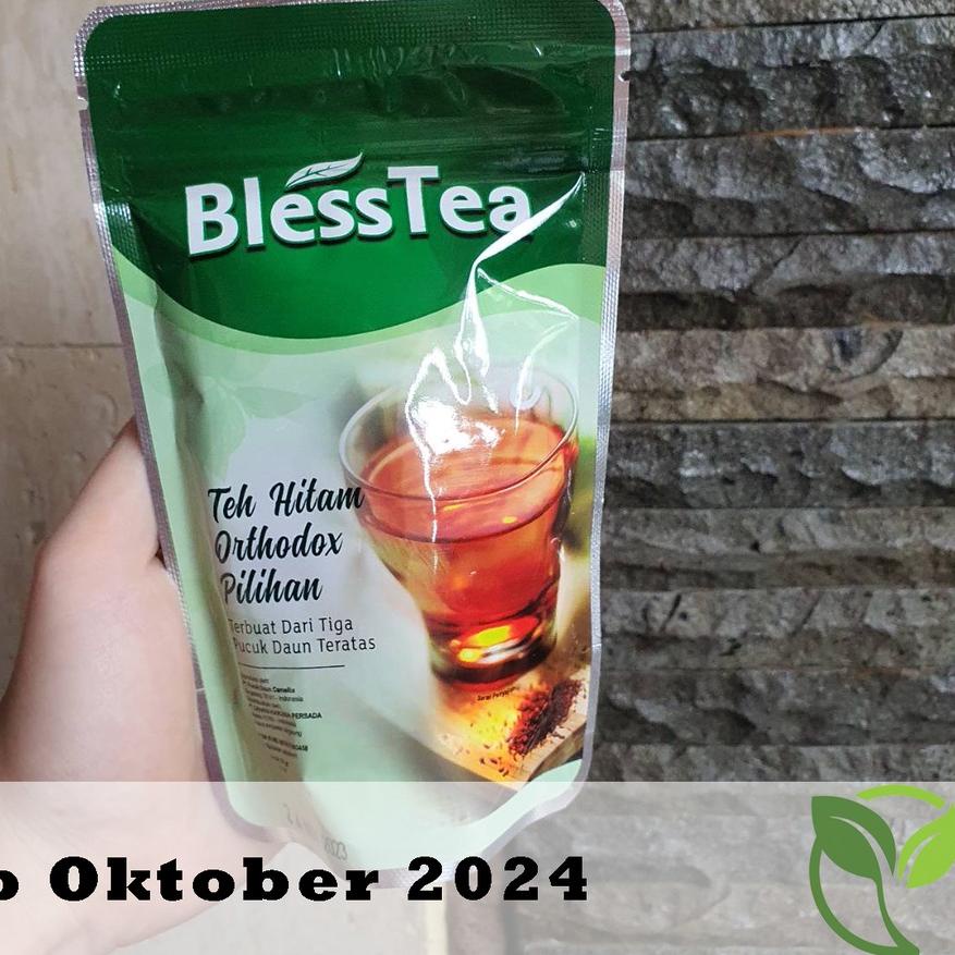 

Ready Stok BLESSTEA POUCH TEH HITAM ORTHODOX 70gr TEH PILIHAN murah