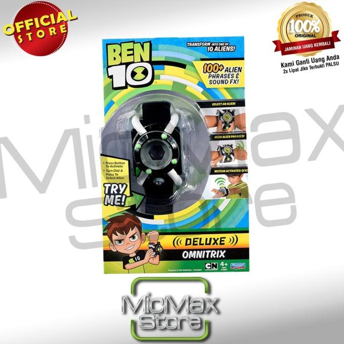 Ben 10 Deluxe Omnitrix Jam Tangan Ben10 Berkualitas