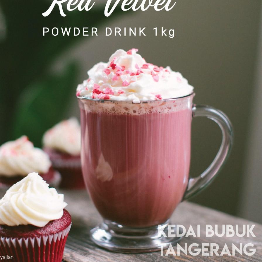 

PROMO HARI INI Bubuk Minuman instan Rasa Red Velvet Bubble drink Powder drink Ice Blended 1kg Javaland !!!