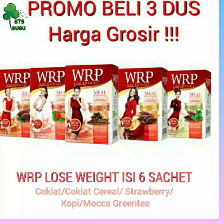 

BRANDS FESTIVAL WRP MEAL REPLACEMENT LOSE WEIGHT Isi 6 SACHET/ SUSU WRP !!!