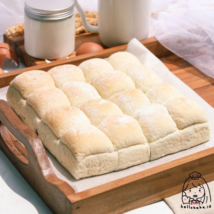 

HOT Product Japanese milk bread/ soft milk bread / milkbuns lembut/ roti tawar jepang isi 16/ roti sobek / roti tawar /roti manis 