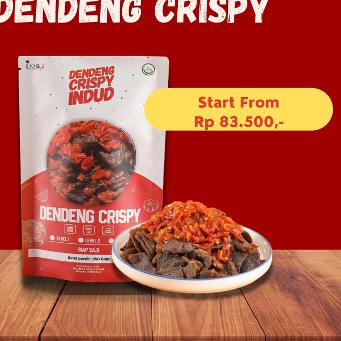 

️✔️✔️ Dendeng Sapi Crispy / Kering Indud 125 Gram - 250 Gram serbuuu !