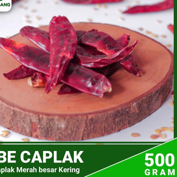 

TERLARIS Cabe Caplak Kering Merah Besar Sanam Impor - 500 Gram buruan
