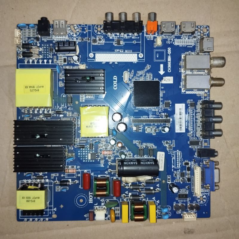 mb tv led polytron PLD40TS153 motherboard tv led polytron PLD40TS153
