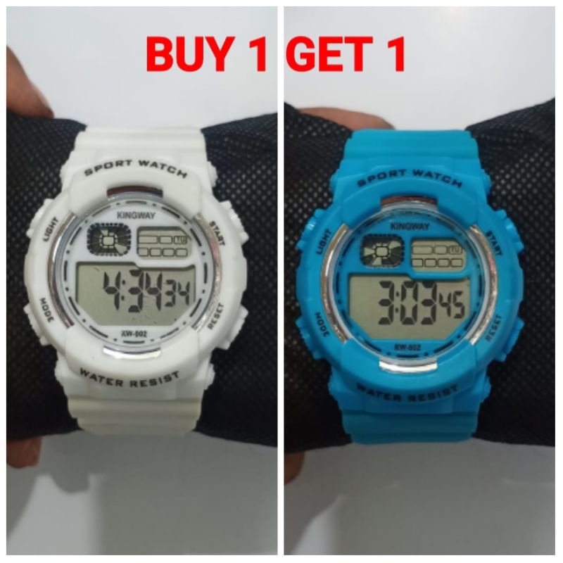 JAM TANGAN  WANITA FASHION DIGITAL KINGWAY WATER RESISTANT