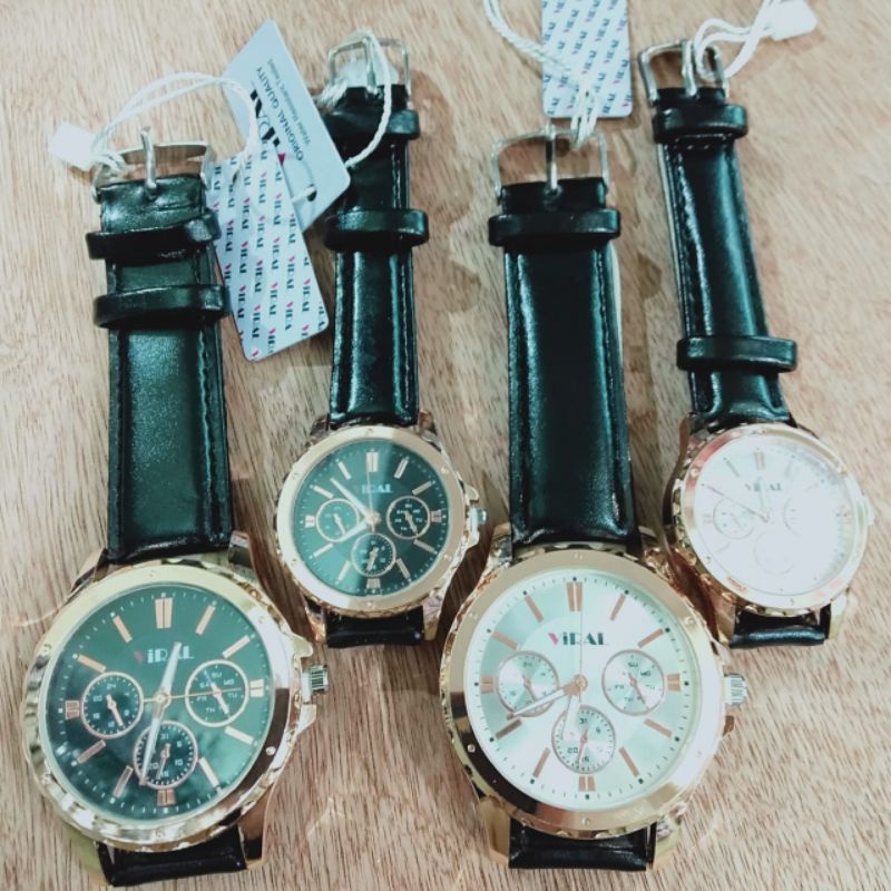 JAM TANGAN COUPLE ANTI AIR STRAP KULIT