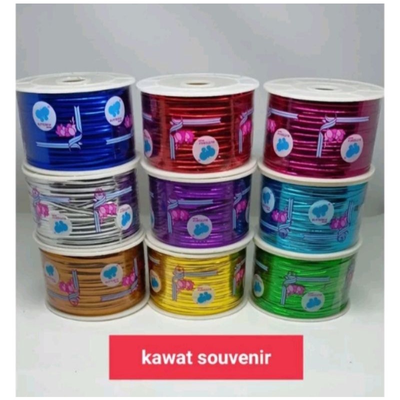 

kawat metalik souvernir 100yard