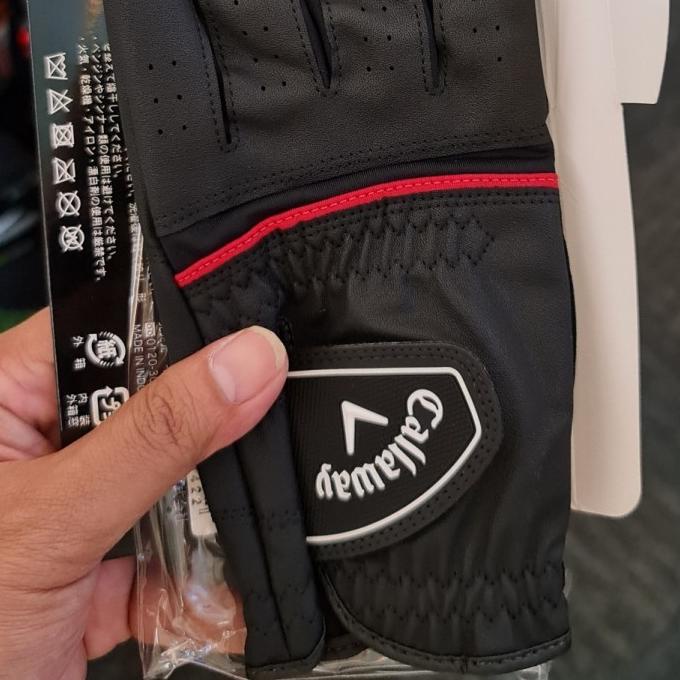 glove golf sarung tangan golf callaway full black