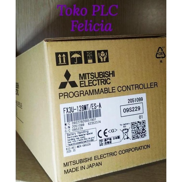 FX3U-128MT/ES-A PLC Mitsubishi FX3U128MTESA Melsec FX Series