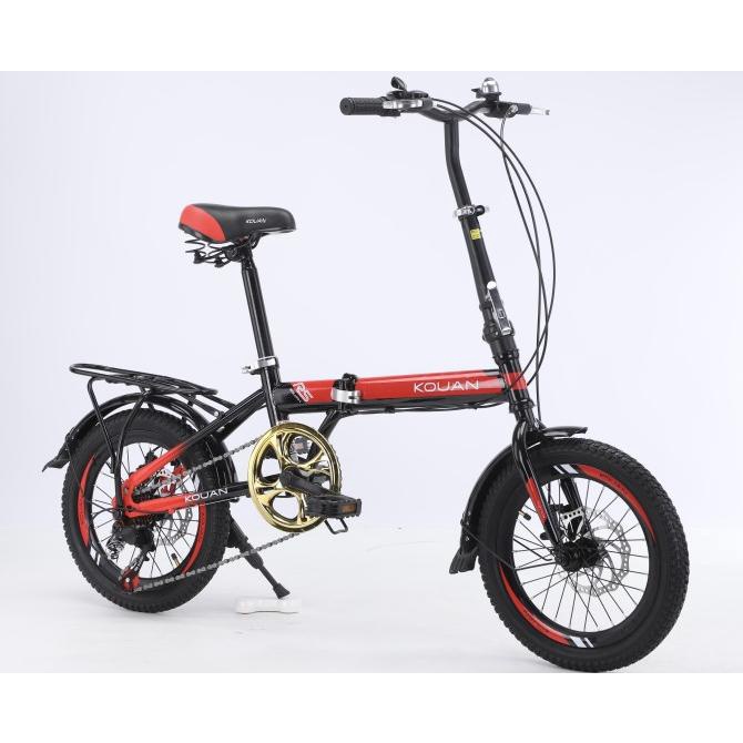 Sepeda Lipat 16 inch Kouan 7 speed