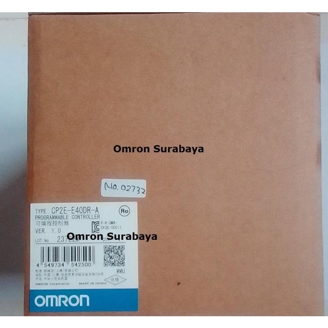 PLC OMRON CP2E-E40DR-A