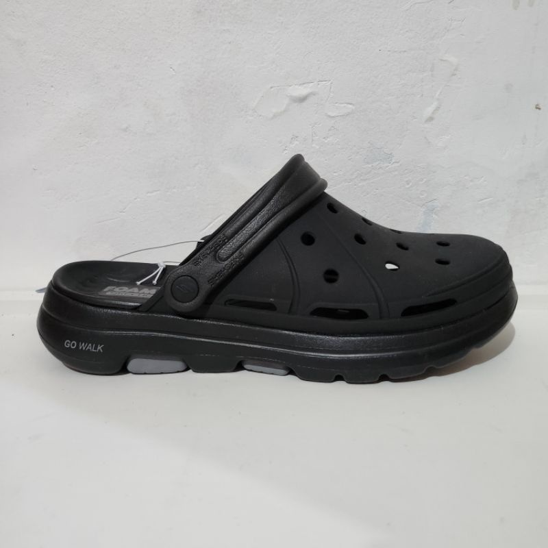 Skechers Go Walk 5-Key Choice Black size 45 / sepatu sendal hitam