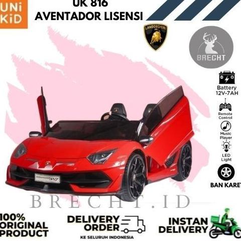 Sale Terhott  Mainan Mobil Aki Anak Unikid Uk 816 Lamborghini Baroqahhgalery100