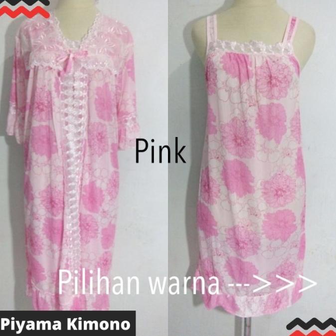 Baju Tidur Wanita Piyama Baju Tidur Cewek Model Kimono Dewasa Cantik Store_Caiya
