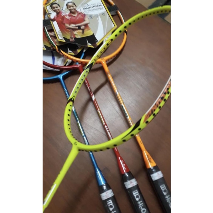 Raket Badminton HIQUA HQ ECCOBOOTS 6000/7000/8000/9000 kuat 32 LBS ORI
