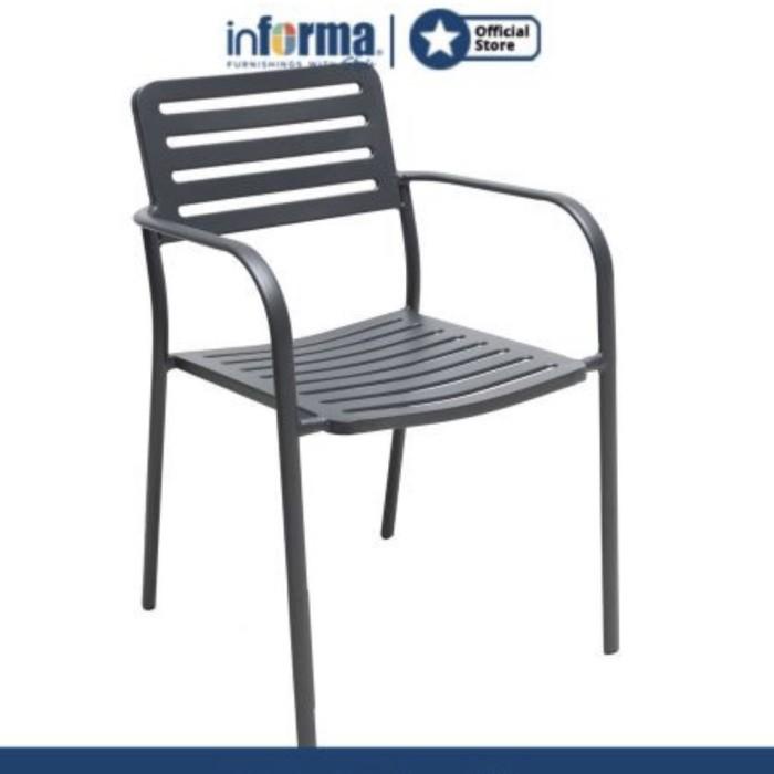 Terlaris Informa Kursi Outdoor Full Besi + Powder Coating, Di Informa 500-600An
