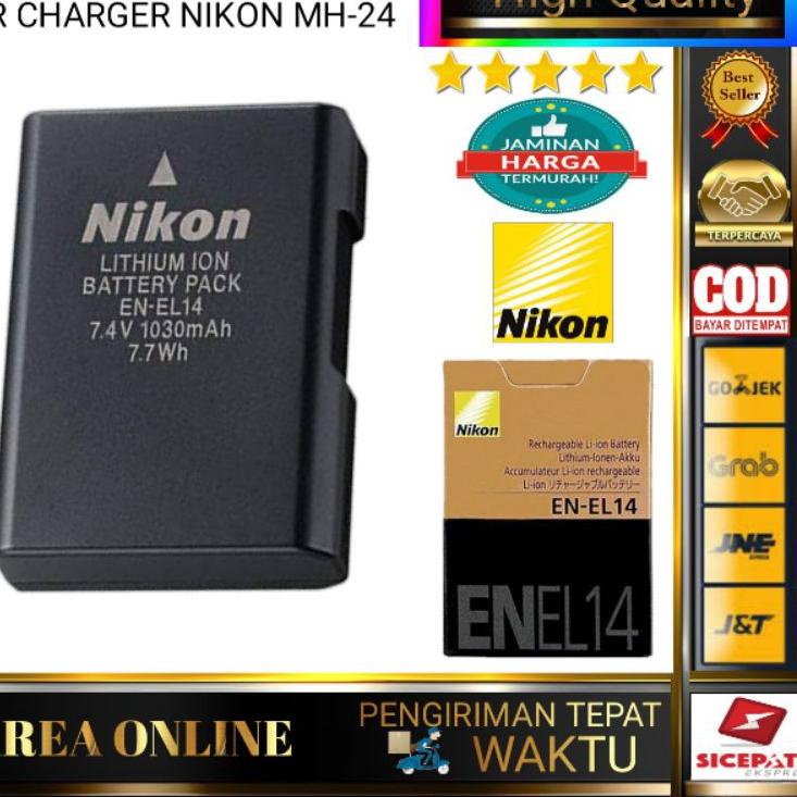 Pengemasan Batre camera nikon bat dslr d3100 d3200 batt kamera slr nikon batrey d3300 d3400 kamera n