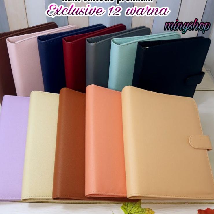 

Mutu Binder Polos Exclusive A5 20 Ring Ada 12 Warna Pilihan Agenda Kuliah Kulit Banyak Diminati