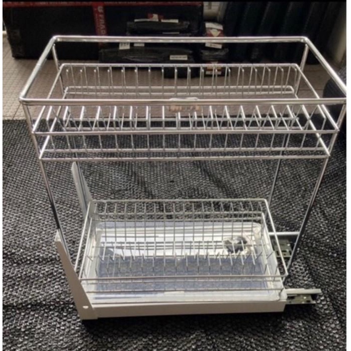 Rakpiring Rak Piring Kitchen Set Bawah Ss Tw