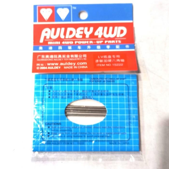 15222 AS 7MM AULDEY SILVER / HARD SHAFT