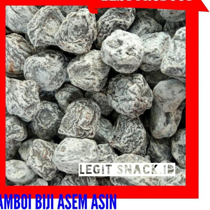 

COD ⭐ Kiamboi Biji Asem Asin Manis / White Prune / Asinan Kiamboy Putih Biji / Manisan Plum Putih