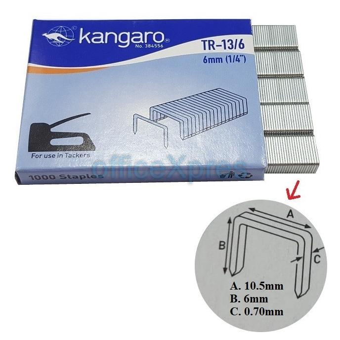 

Isi Stapler Tembak Tr13/8 / Isi Staples Gun Tacker 13/8 Kangaro