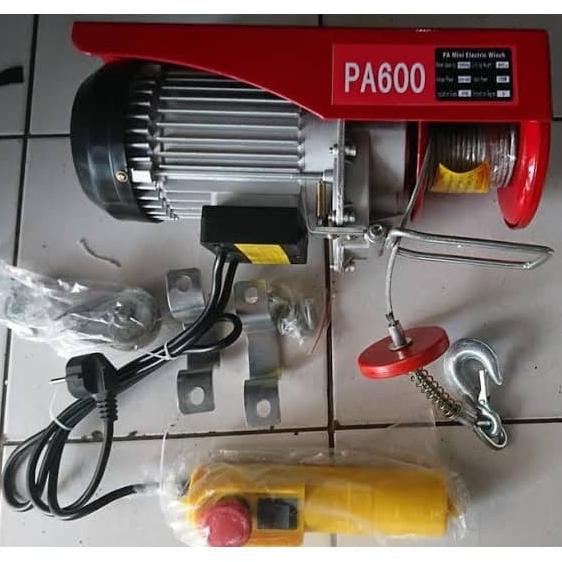 Hoist PA 600 Mengangkat Mesin Derek - Hoist