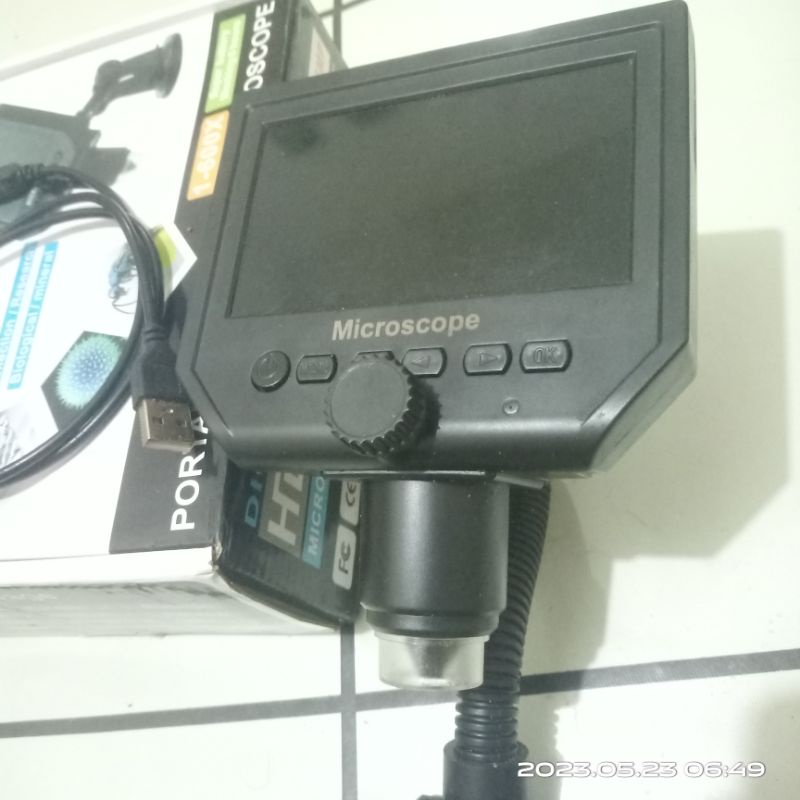 Microscope Digital 1600x zoom bekas normal