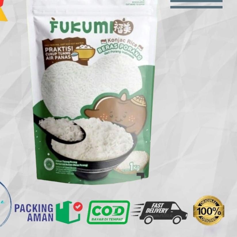 

Promo ✔️⭐ FUKUMI BERAS PORANG POUCH 1KG