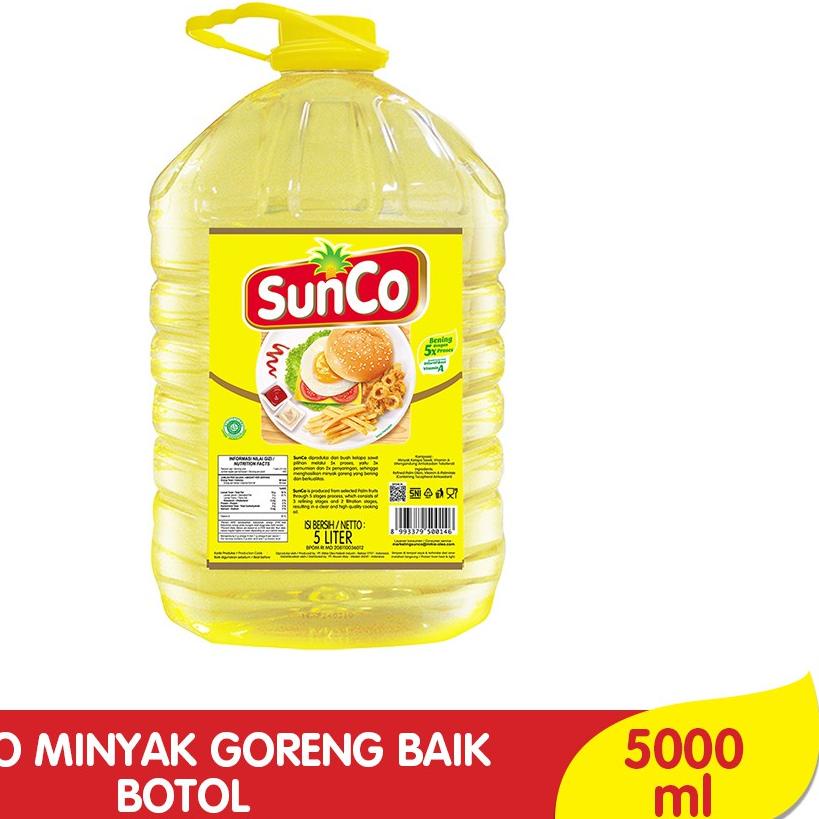 

COD ⭐ Sunco Minyak Goreng Botol 5 L