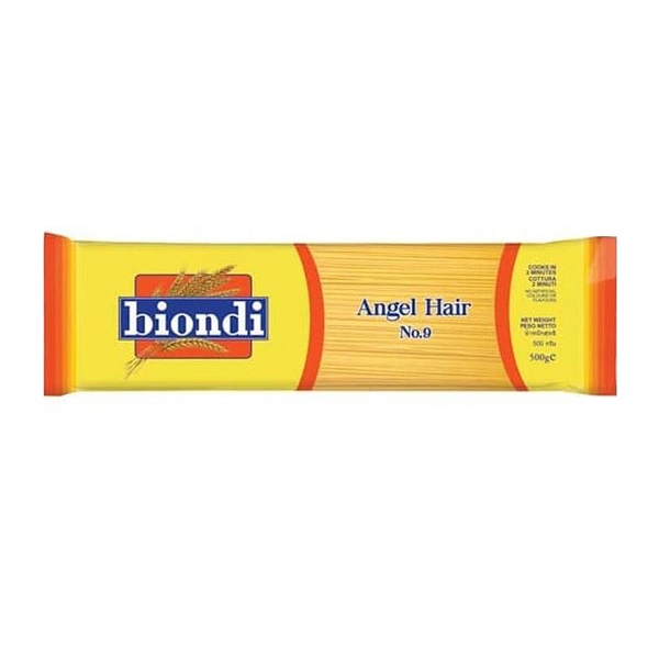 

BIONDI ANGEL HAIR NO. 09 500 GR - PASTA