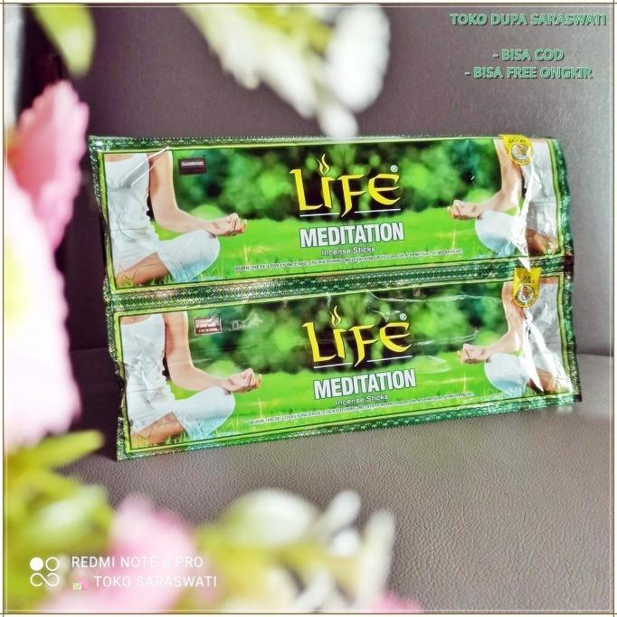 :=:=:=:=] Hio Dupa Wangi Aromaterapi Life Meditasi Isi 35 Stik